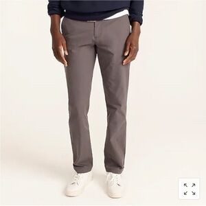 NWT J Crew 770™ Straight-fit tech pant Dark Grey AW006 Sz 32/30